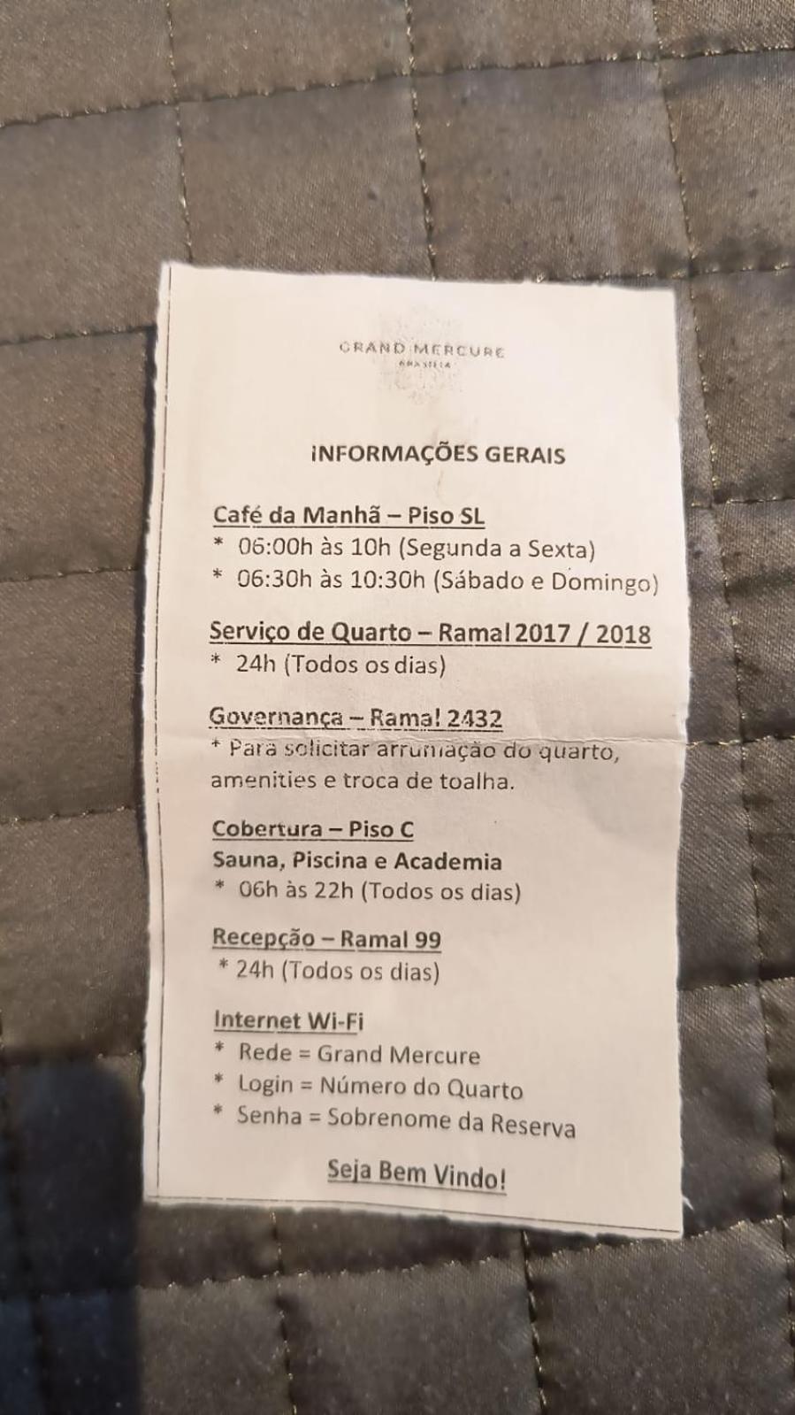 Hotel Grand Mercure Flat Particular Com Varanda, Garagem E Wi-Fi Brasília Luaran gambar